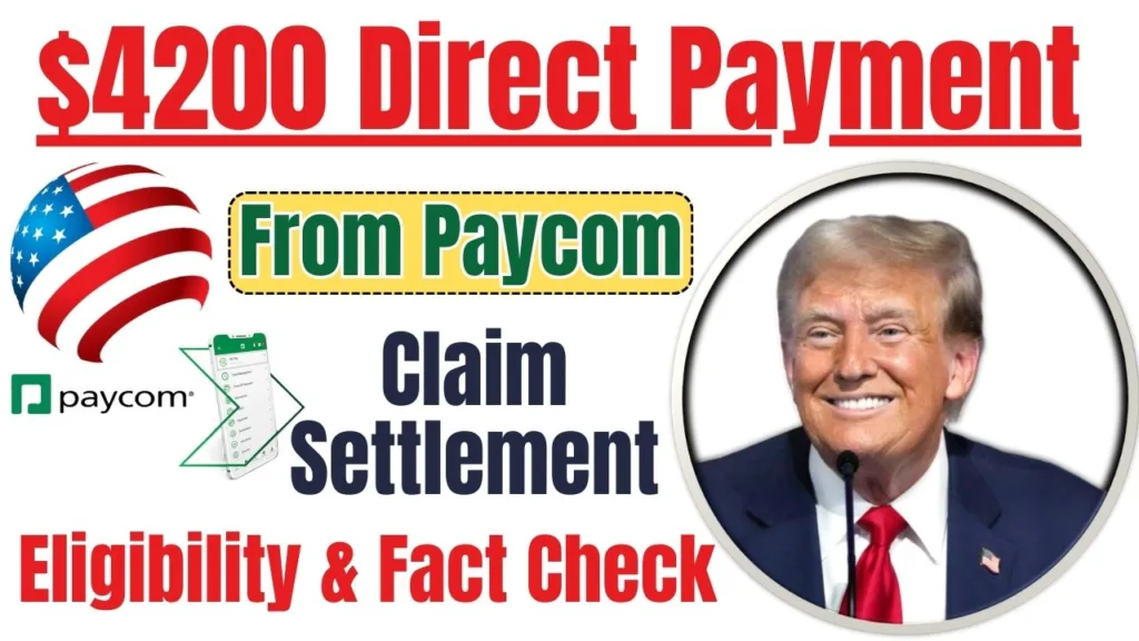 4200 Direct Payment from Paycom